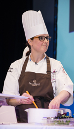 Demonstrator at the Scottish Chef Conference 2019